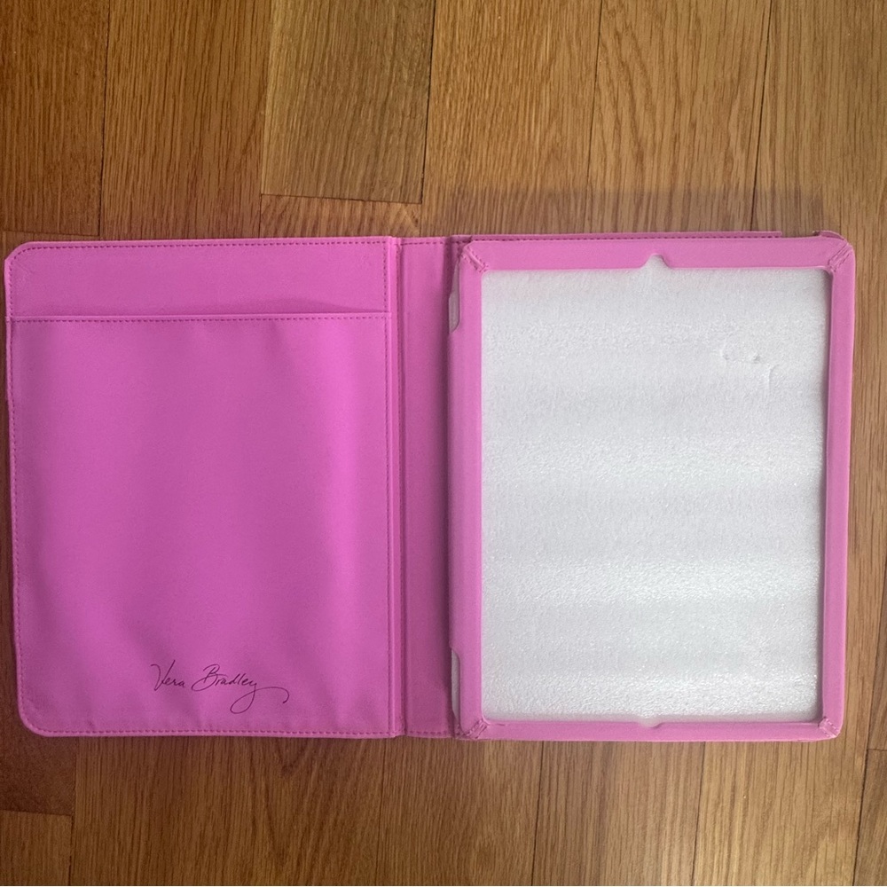 Vera Bradley Tablet Folio Priscilla Pink Fits iPad 2 and Later New - Picture 7 of 9